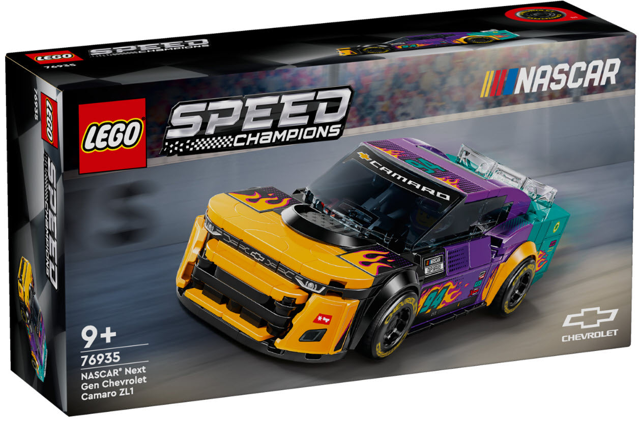 Verpackung: LEGO Speed Champions 76935 NASCAR Next Gen Chevrolet Camaro ZL1