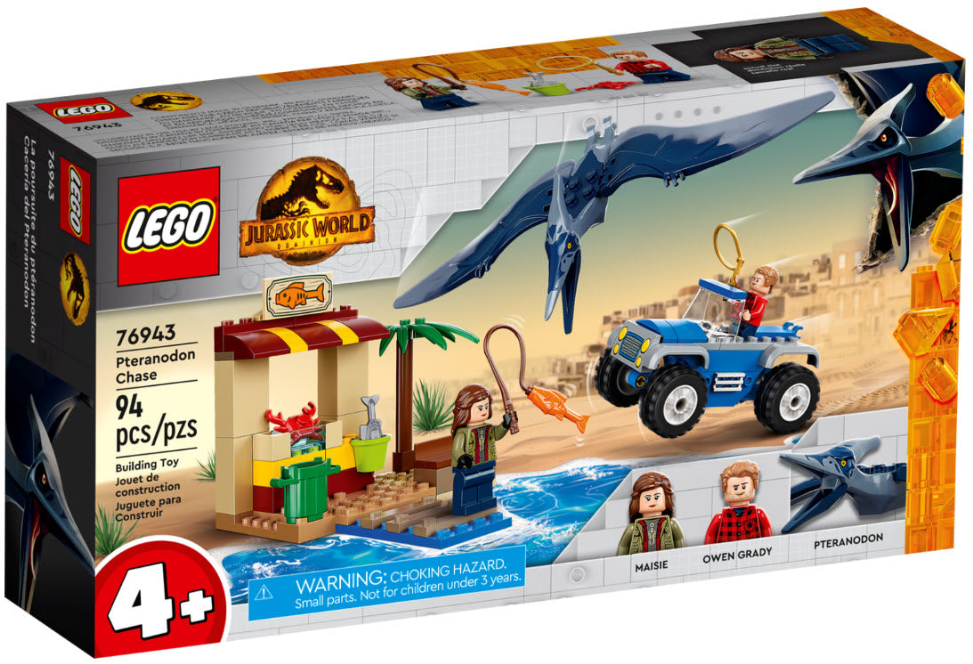 Verpackung: LEGO Jurassic World 76943 Pteranodon-Jagd