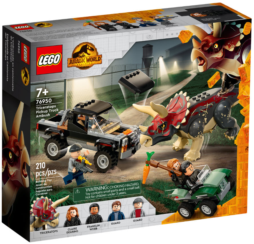 Verpackung: LEGO Jurassic World 76950 Triceratops-Angriff
