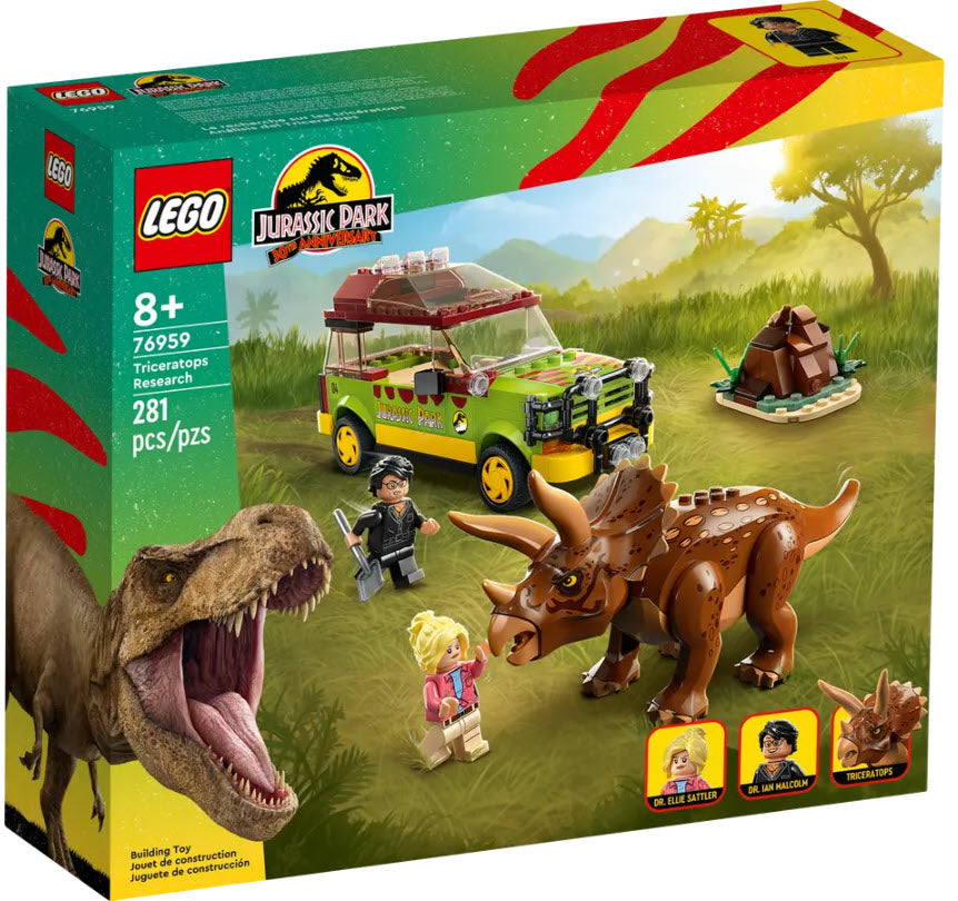 Verpackung: LEGO Jurassic World 76959 Triceratops-Forschung