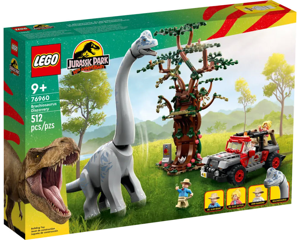 Verpackung: LEGO Jurassic World 76960 Entdeckung des Brachiosaurus