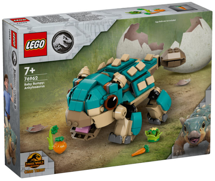 Verpackung: LEGO Jurassic World 76962 Baby Bumpy: Ankylosaurus