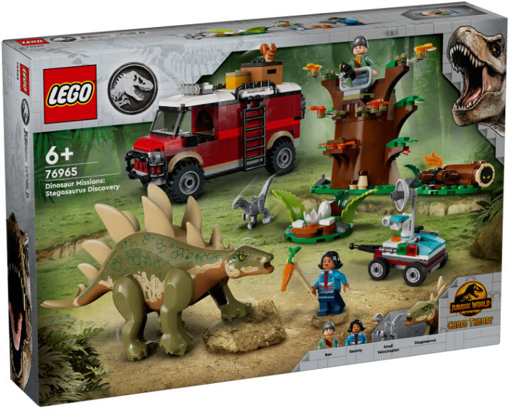 Verpackung: LEGO Jurassic World 76965 Dinosaurier-Missionen: Entdeckung des Stegosaurus