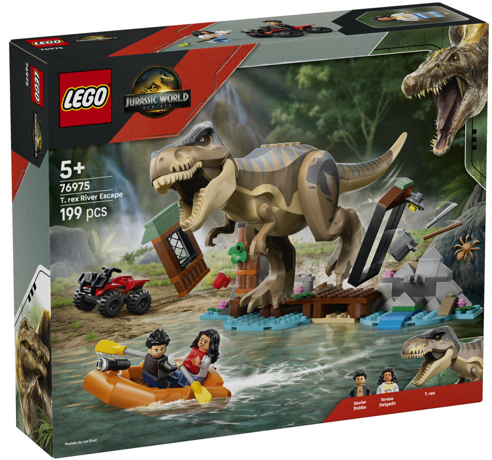 Verpackung: LEGO Jurassic World 76975 Flucht vor dem T.Rex