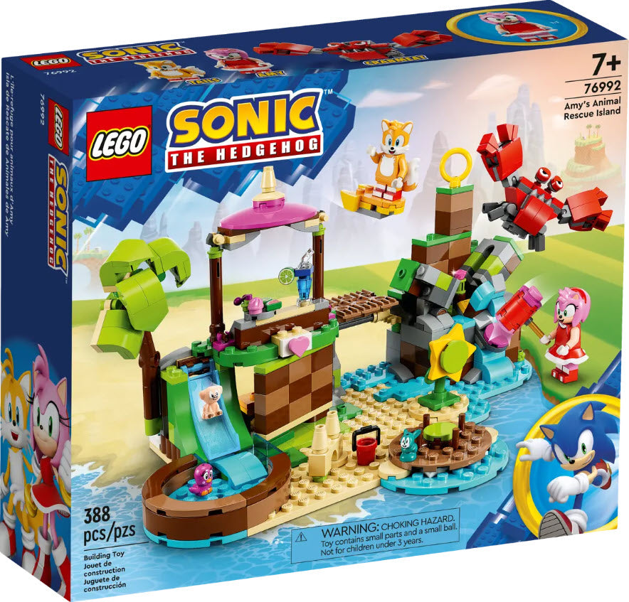 Verpackung: LEGO Sonic 76992 Amys Tierrettungsinsel