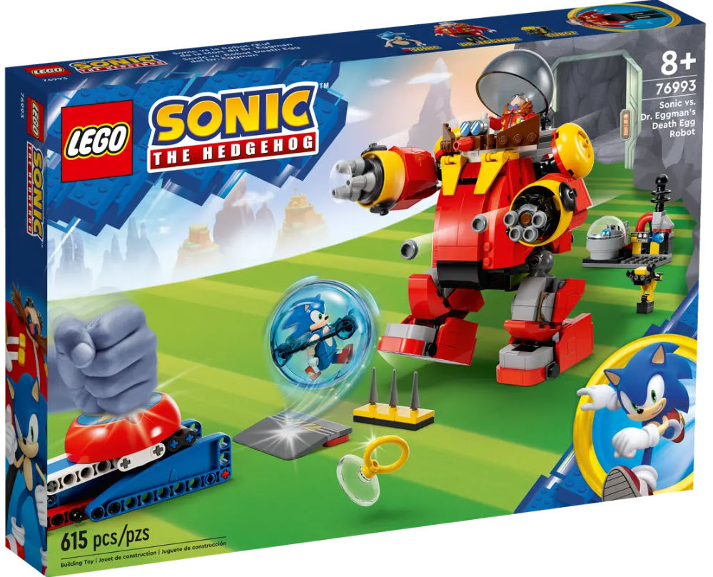 Verpackung: LEGO Sonic 76993 Sonic vs. Dr. Eggmans Death Egg Robot
