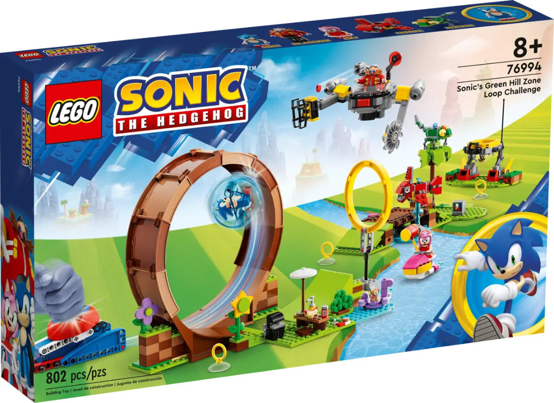 Verpackung: LEGO Sonic 76994 Sonics Looping-Challenge in der Green Hill Zone