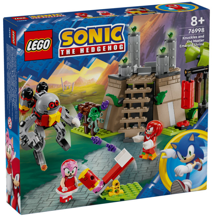 Verpackung: LEGO Sonic 76998 Knuckles und der Schrein des Master Emerald