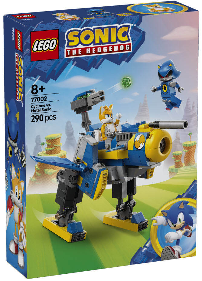 Verpackung: LEGO Sonic 77002 Cyclone vs. Metal Sonic