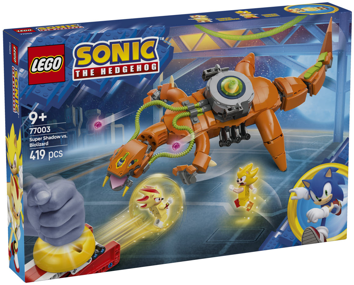 Verpackung: LEGO Sonic 77003 Super Shadow vs. Biolizard