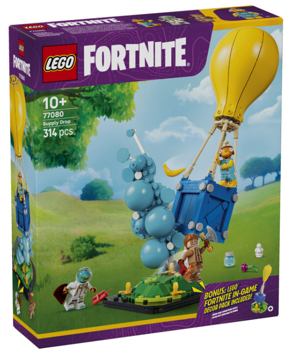 Verpackung: LEGO Fortnite 77080 Vorratslieferung