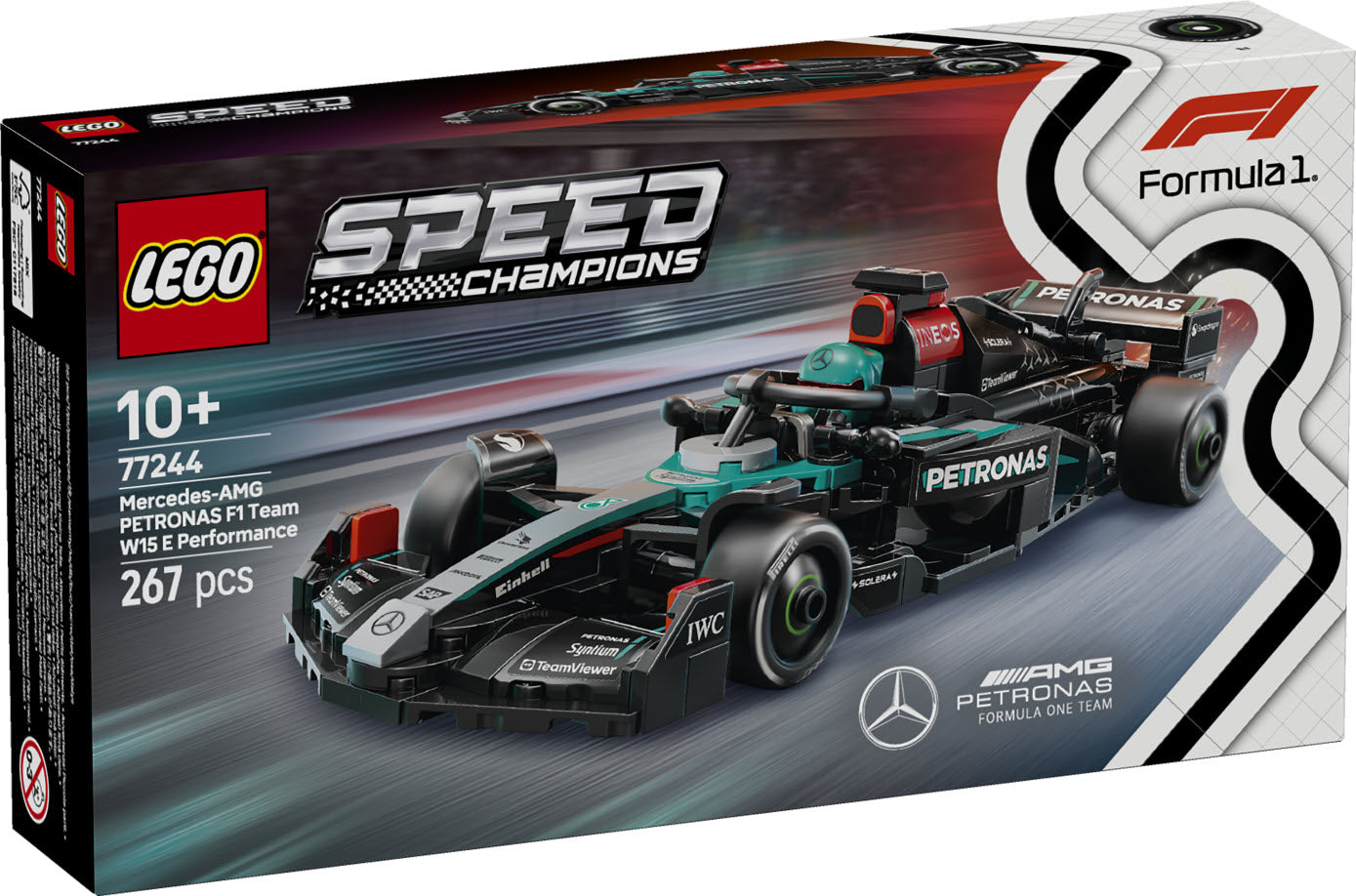Verpackung: LEGO Speed Champions 77244 Mercedes-AMG F1 W15 Rennauto