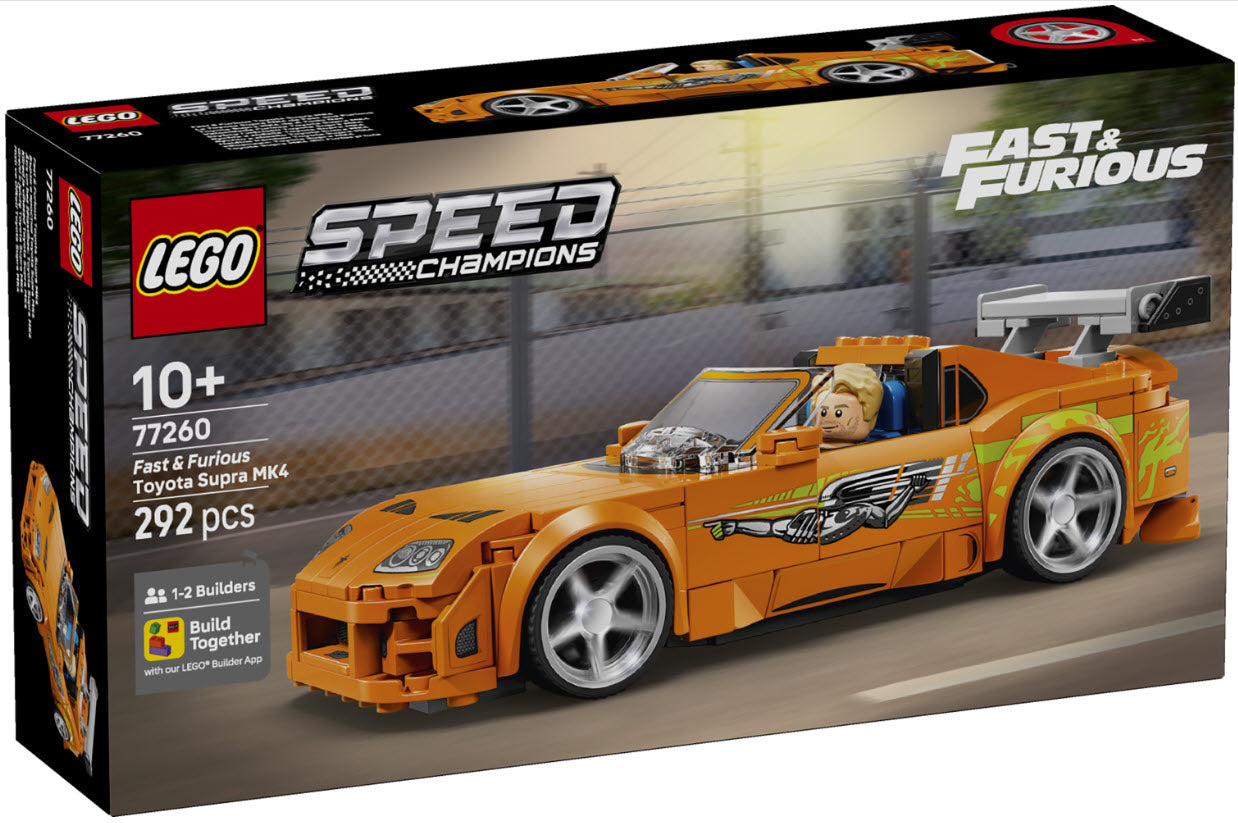 Verpackung: LEGO Speed Champions 77260 The Fast and The Furious Toyota Supra MK4