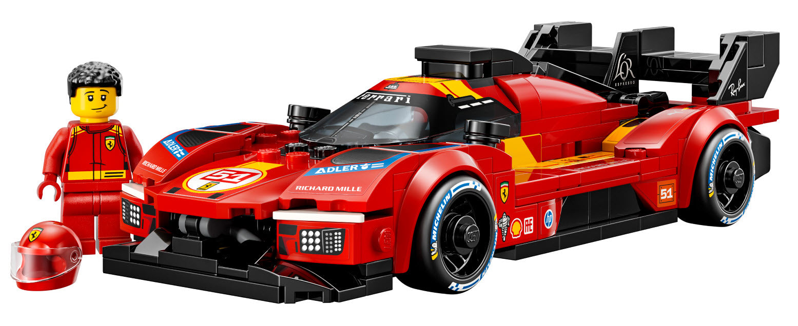 Inhalt: LEGO Speed Champions 77261 Ferrari 499P
