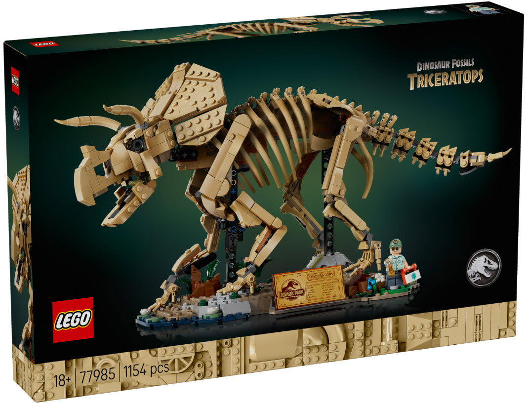 Verpackung: LEGO Jurassic World 77985 Dinosaurier-Fossilien: Triceratops