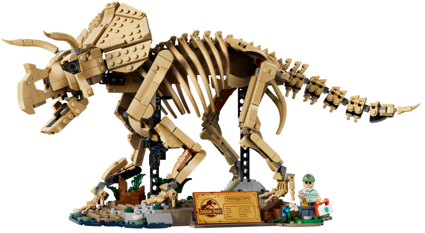 Inhalt: LEGO Jurassic World 77985 Dinosaurier-Fossilien: Triceratops