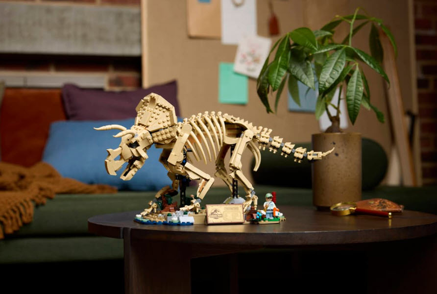 Detail 2: LEGO Jurassic World 77985 Dinosaurier-Fossilien: Triceratops