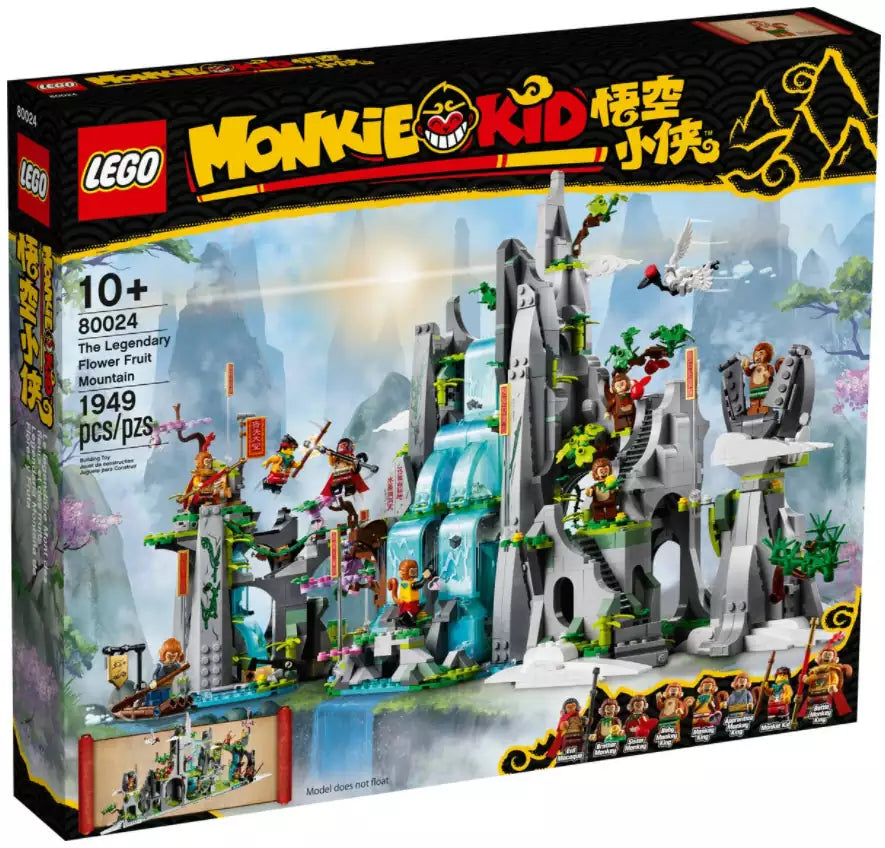 Verpackung: LEGO Monkie Kid 80024 Der legendäre Berg der Blumen und Früchte