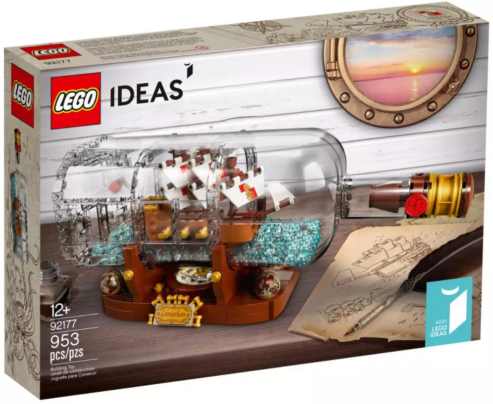 Verpackung: LEGO Ideas 92177 Schiff in der Flasche