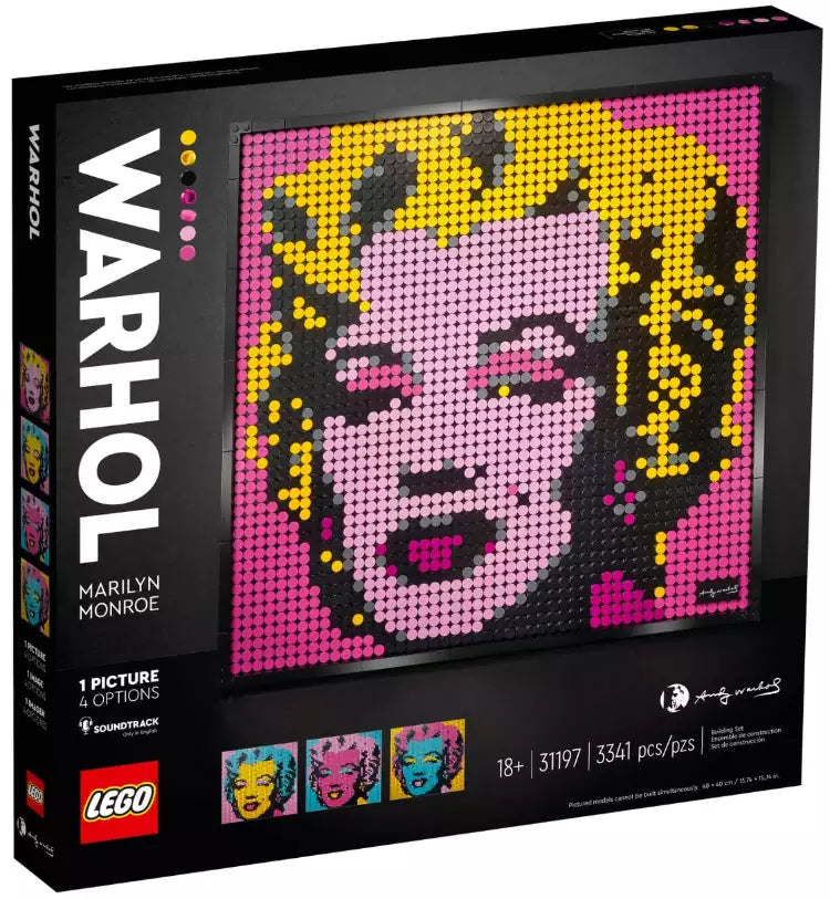 Verpackung: LEGO Art 31197 Andy Warhol's Marilyn Monroe