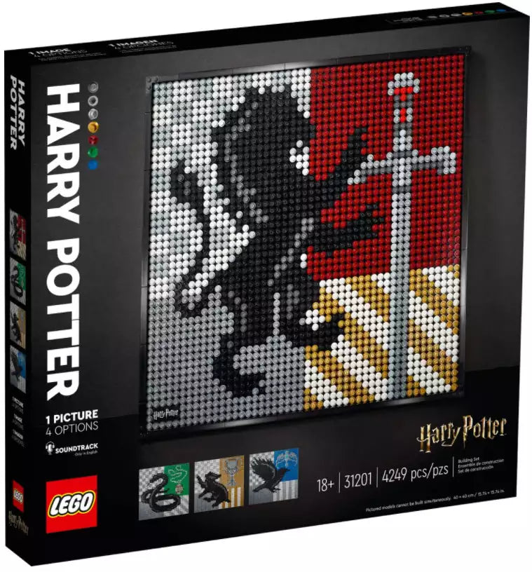 Verpackung: LEGO Art 31201 Harry Potter Hogwarts Wappen