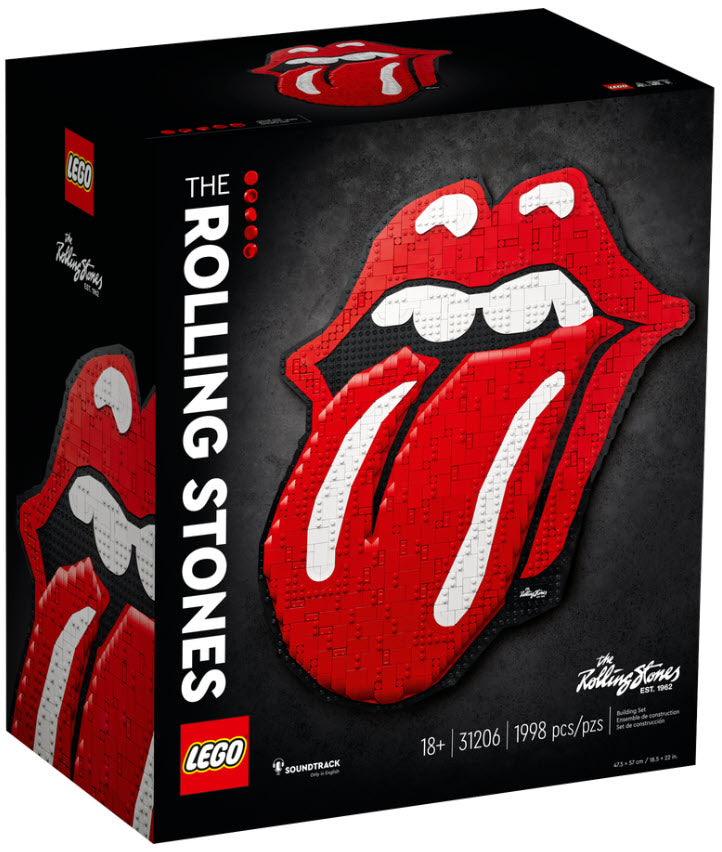 Verpackung: LEGO Art 31206 The Rolling Stones