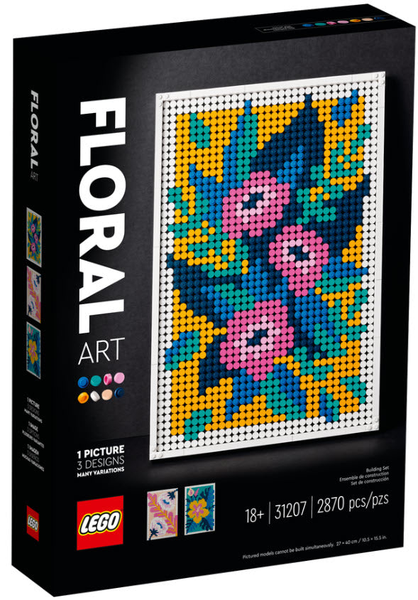 Verpackung: LEGO Art 31207 Blumenkunst
