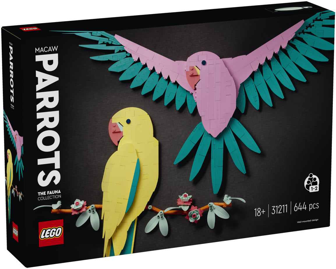 Verpackung: LEGO Art 31211 Die Fauna Kollektion – Aras