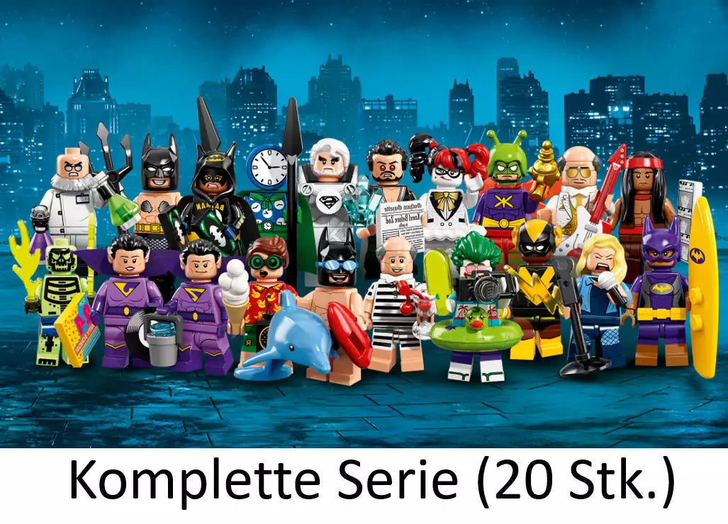 Inhalt: LEGO The Batman Movie Serie 2 Minifiguren 71020 Alle 20 Minifiguren
