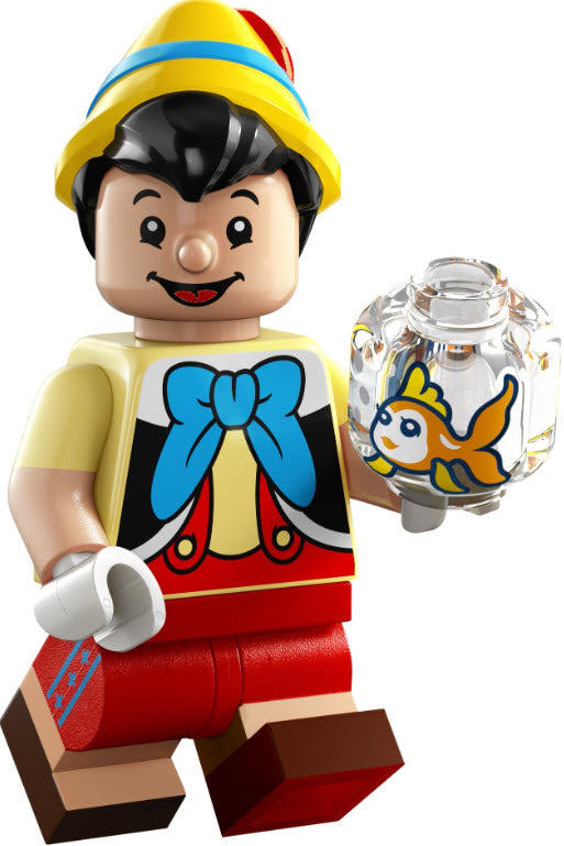 Inhalt: LEGO Disney Serie 100 Minifiguren 71038-02 Pinocchio