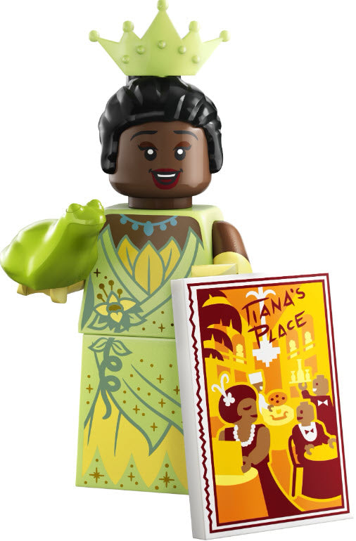 Inhalt: LEGO Disney Serie 100 Minifiguren 71038-05 Tiana