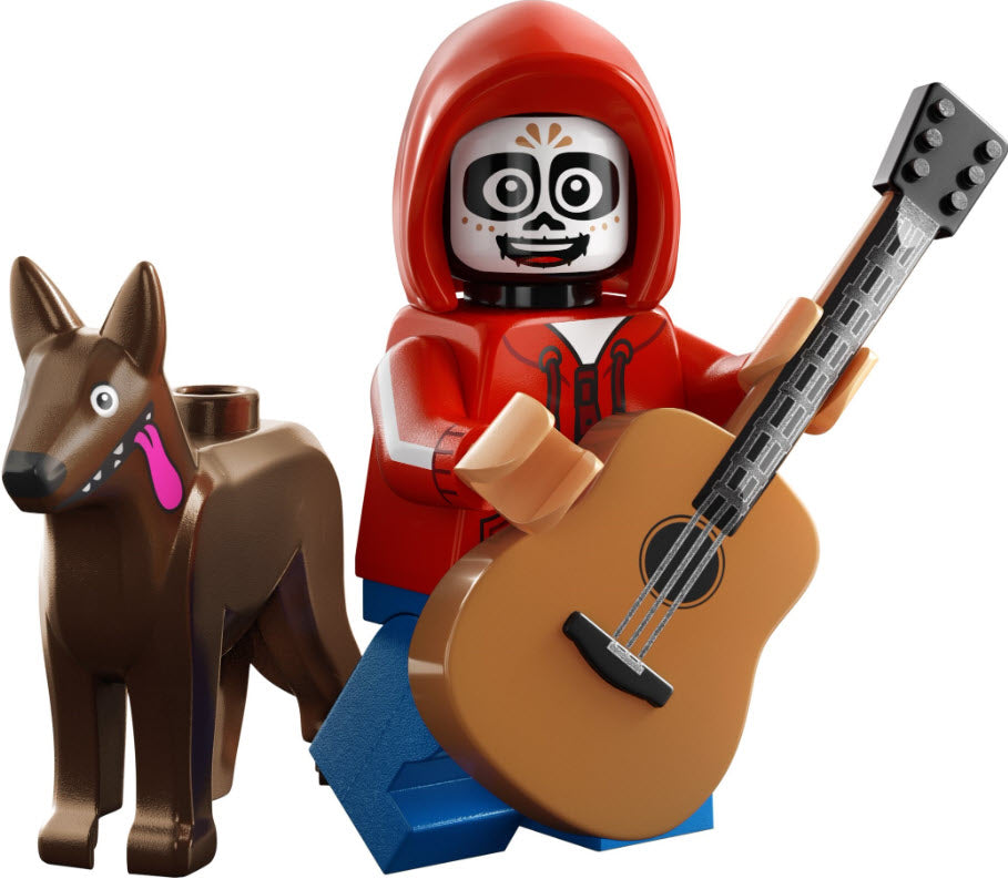 Inhalt: LEGO Disney Serie 100 Minifiguren 71038-11 Miguel Rivera und Dante