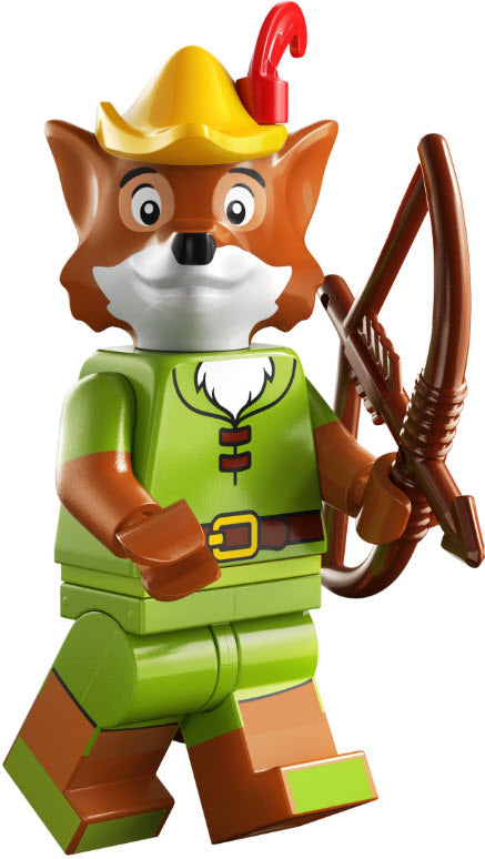 Inhalt: LEGO Disney Serie 100 Minifiguren 71038-14 Robin Hood