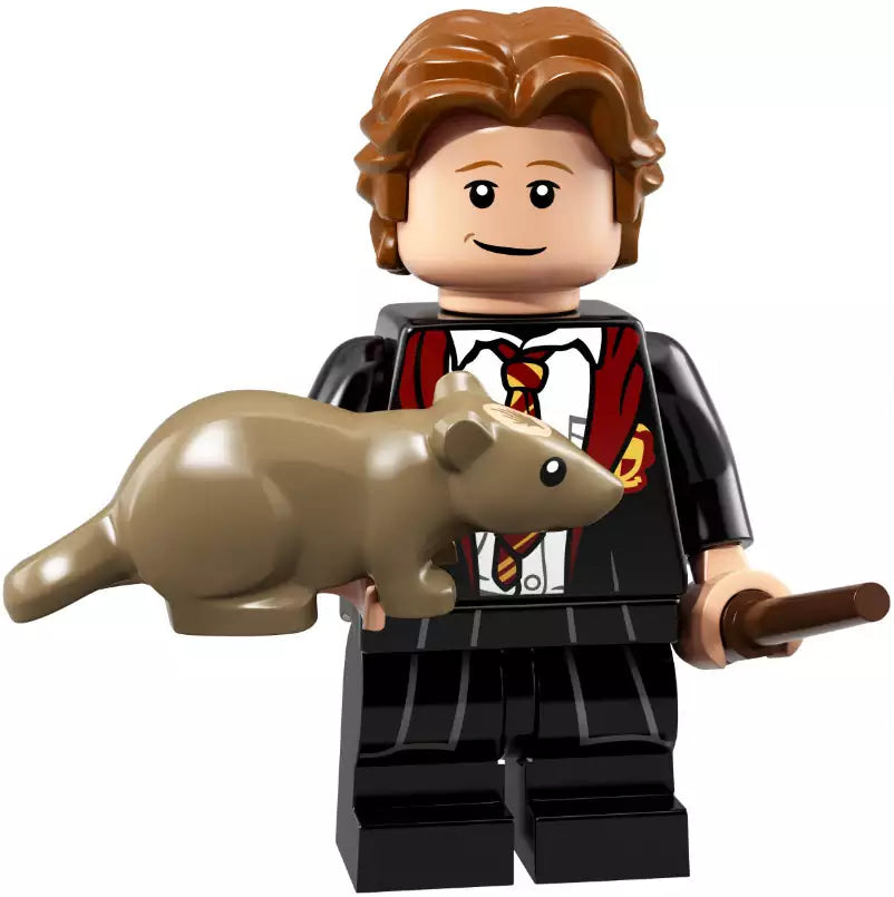Inhalt: LEGO Harry Potter and Fantastic Beasts Serie 1 Minifiguren 71022-03 Ron Weasley & Scabbers