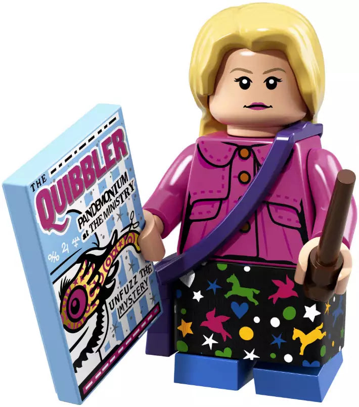 Inhalt: LEGO Harry Potter and Fantastic Beasts Serie 1 Minifiguren 71022-05 Luna Lovegood & The Quibbler