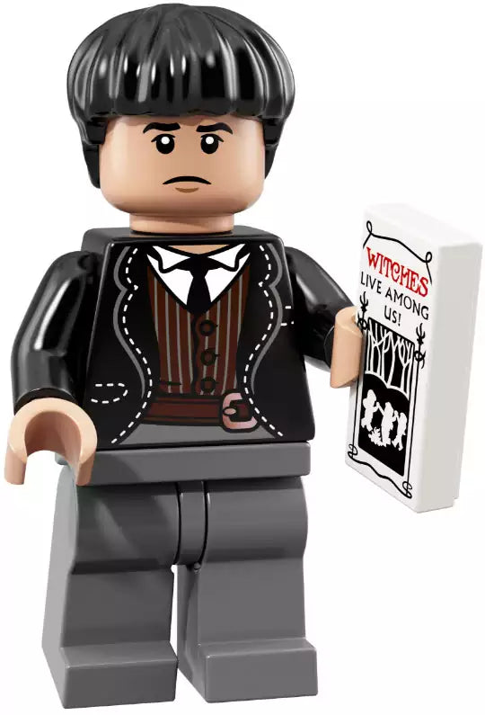 Inhalt: LEGO Harry Potter and Fantastic Beasts Serie 1 Minifiguren 71022-21 Credence Barebone & Pamphlet