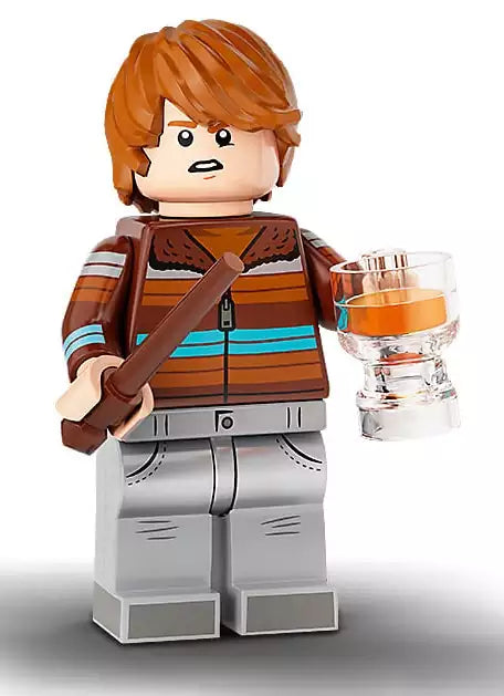 Inhalt: LEGO Harry Potter Serie 2 Minifiguren 71028-04 Ron Weasley