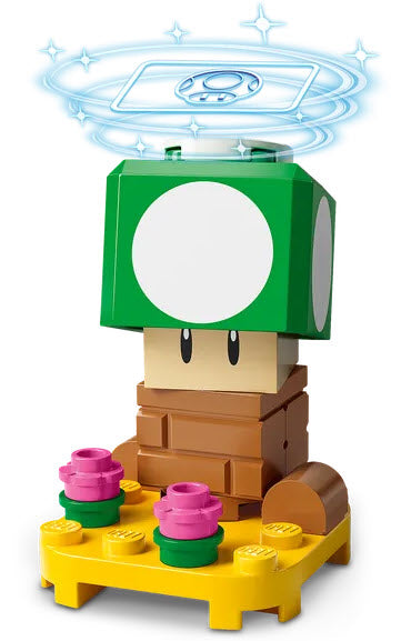 Inhalt: LEGO Mario-Charaktere-Serie 3 71394-08 1-Up-Pilz