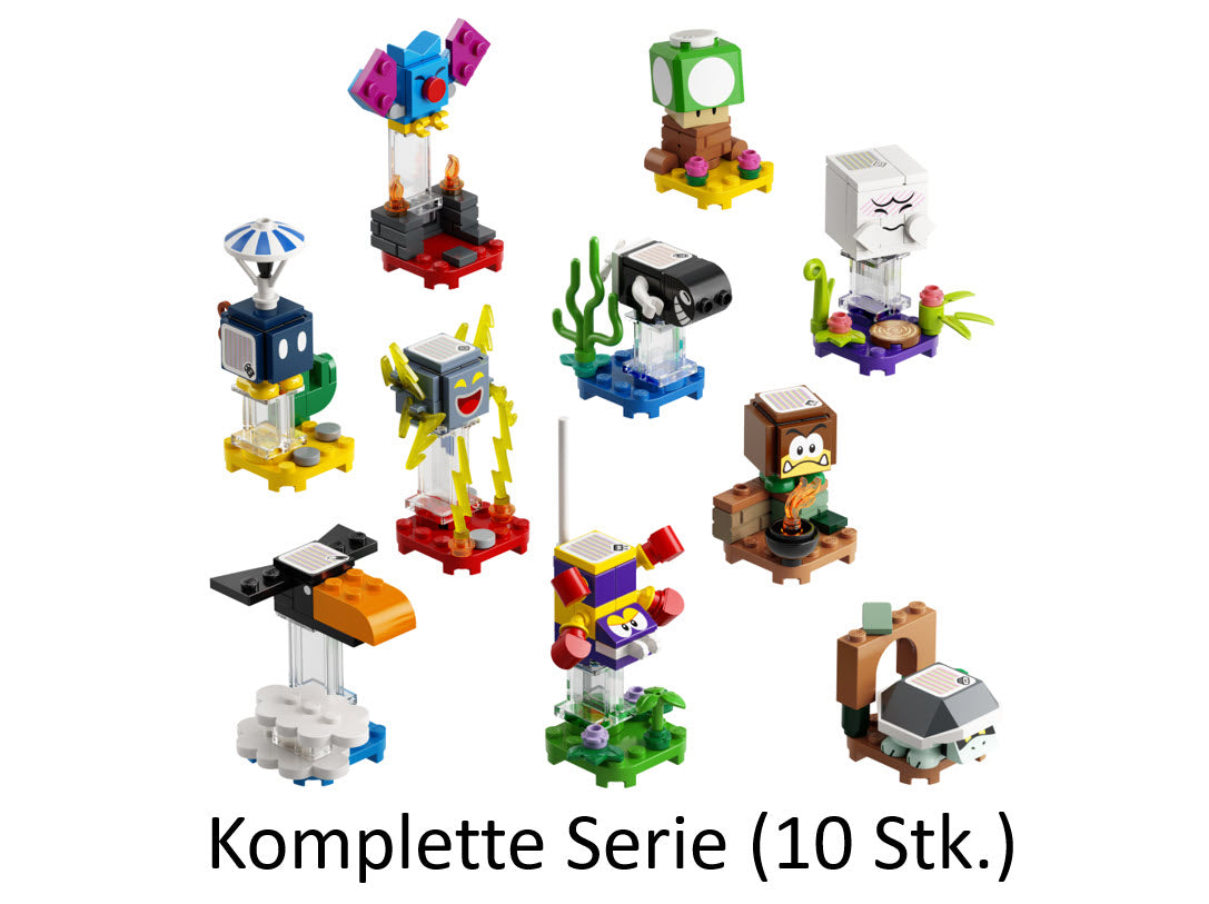 Inhalt: LEGO Mario-Charaktere-Serie 3 71394 Alle 10 Figuren