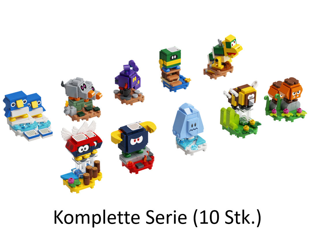 Inhalt: LEGO Mario-Charaktere-Serie 4 71402 Alle 10 Figuren