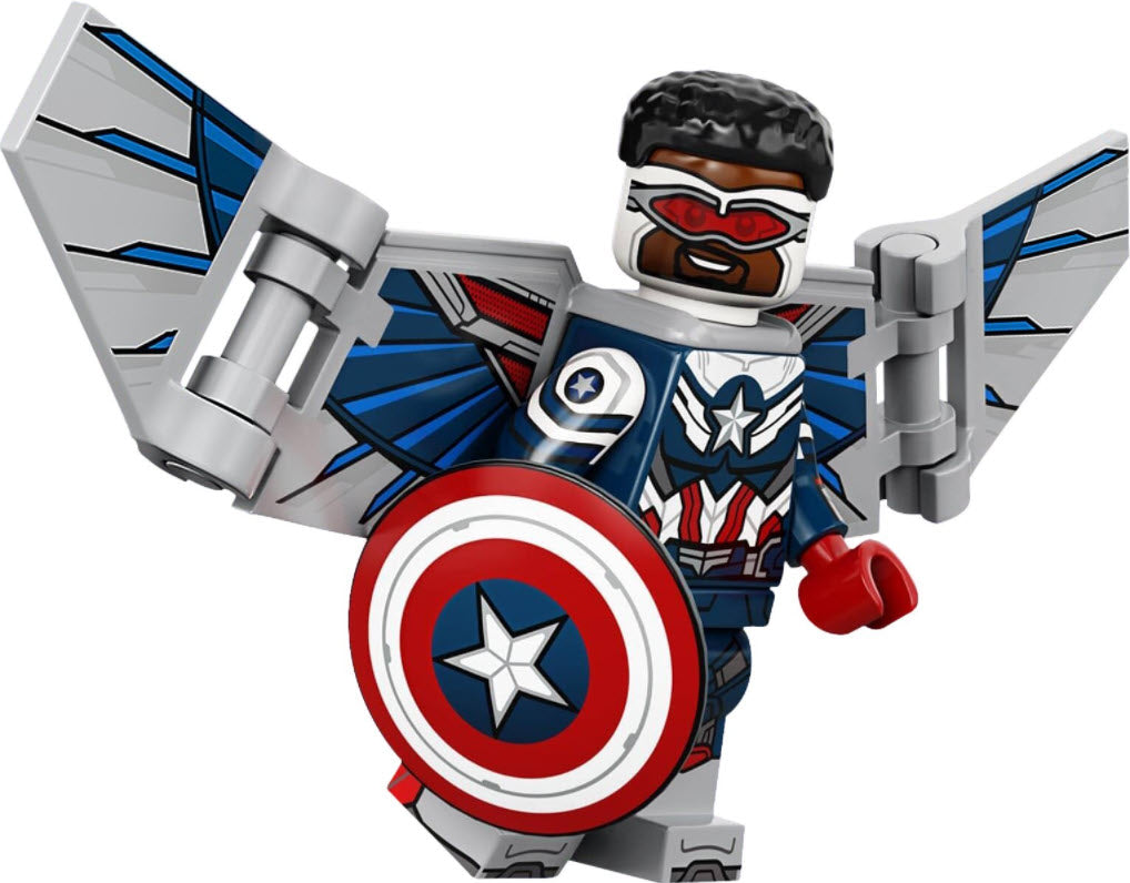 Inhalt: LEGO Marvel Studios Serie 1 Minifiguren 71031-05 Captain America