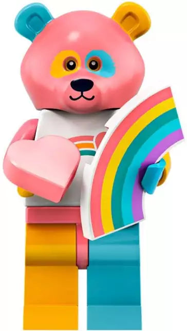 Inhalt: LEGO Minifiguren Serie 19 71025-15 Mann im Pandabärenkostüm