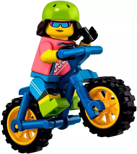 Inhalt: LEGO Minifiguren Serie 19 71025-16 Mountainbikerin