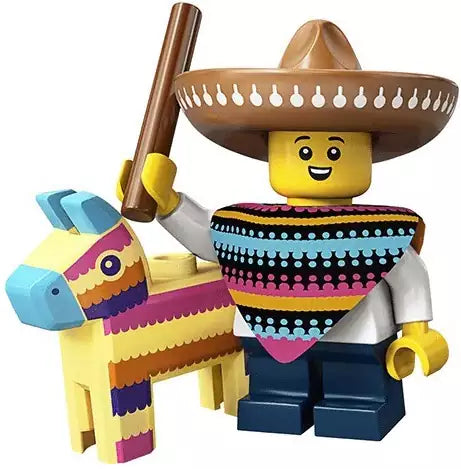 Inhalt: LEGO Minifiguren Serie 20 71027-01 Piñata-Junge