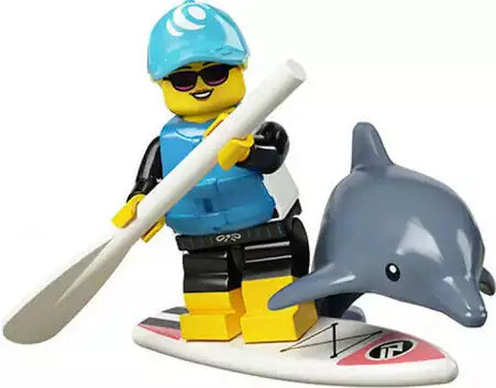 Inhalt: LEGO Minifiguren Serie 21 71029-01 Stand-up-Paddler