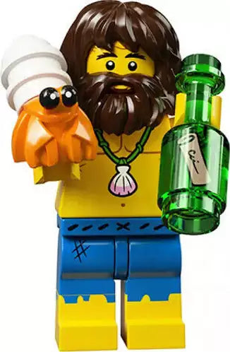 Inhalt: LEGO Minifiguren Serie 21 71029-03 Schiffbrüchiger