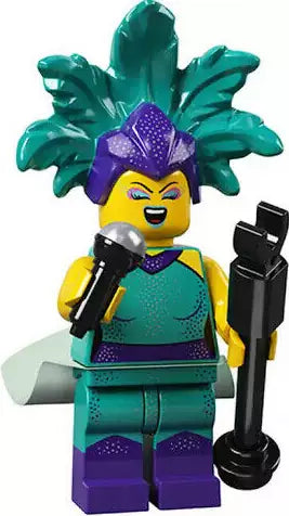 Inhalt: LEGO Minifiguren Serie 21 71029-12 Kabarett-Sängerin