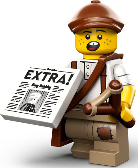 Inhalt: LEGO Minifiguren Serie 24 71037-12 Zeitungsjunge
