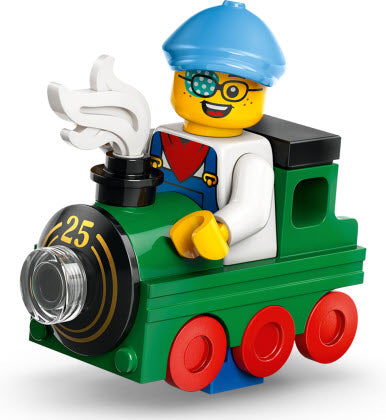 Inhalt: LEGO Minifiguren Serie 25 71045-10 Junge mit Zug
