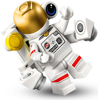 Inhalt: LEGO Minifiguren Serie 26 71046-01 Astronautin auf Weltraumspaziergang
